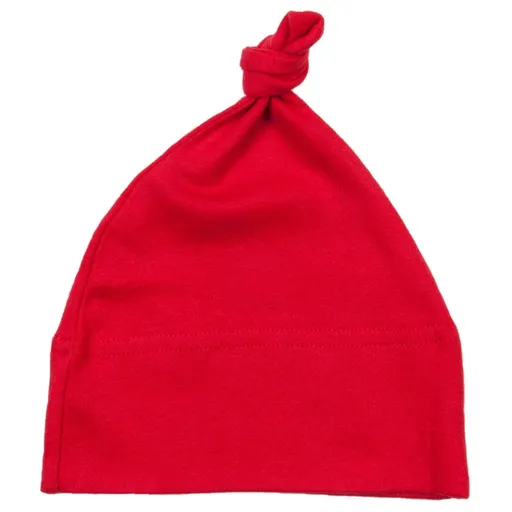 Babybugz Detská čiapka s uzlíkom One Knot - Červená