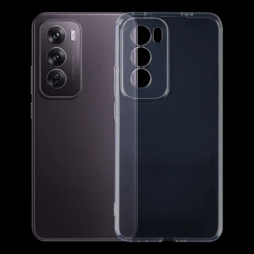 TPU Ochranný kryt pre Oppo Reno12 5G priehľadný