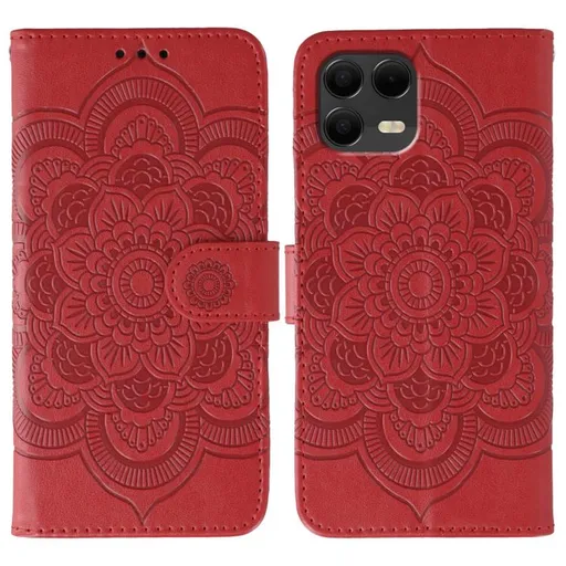 ART MANDALA Peňaženkový obal pre T Phone 3 Pro červený