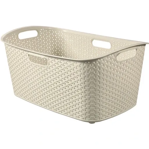 CURVER Kôš na čistú bielizeň MY STYLE 47L | béžová