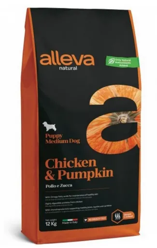 Alleva NATURAL dog puppy medium chicken
