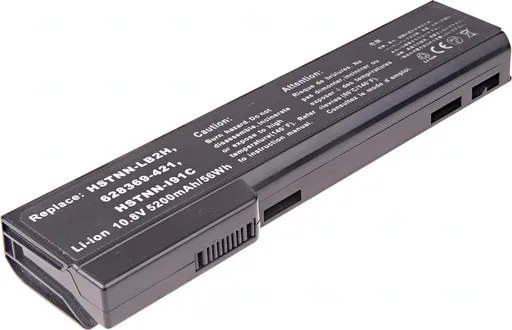 Batéria T6 Power pre HP ProBook 6360b, 6460b, 6470b, 6560b, 6570b, 8460, 8470, 5200mAh, 56Wh, 6cell
