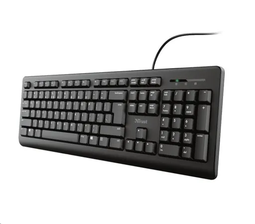 TRUST klávesnica PRIMO, membránová, USB, US