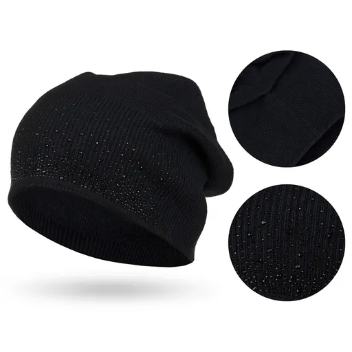 Dámska čierna čiapka - Peterson