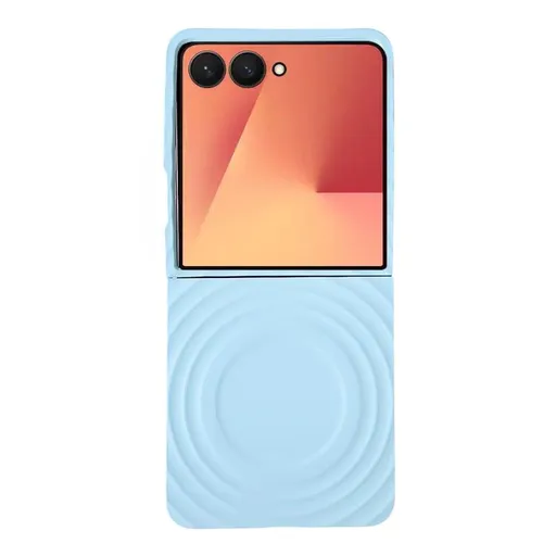 RIPPLE CASE Plastový kryt s MagSafe Samsung Galaxy Z Flip7 5G modrý