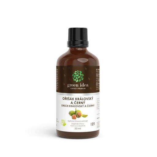 Orech kráľovský – tinktúra – kvapky 50 ml – Green idea