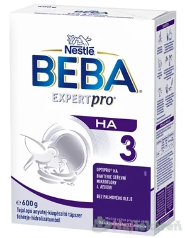 BEBA EXPERT pro HA 3 mliečna výživa 600 g