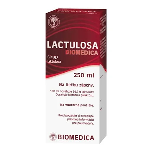 LACTULOSA BIOMEDICA sirup 250 ml