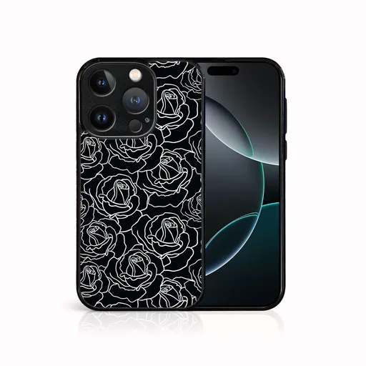 MY ART Ochranný kryt pre Apple iPhone 16 Pro ROSES (172)