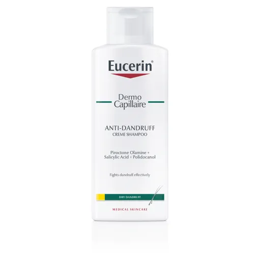 EUCERIN DermoCapillaire Šampón proti suchým lupinám 250 ml
