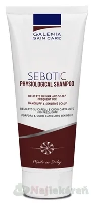 Galenia Skin Care SEBOTIC PHYSIOLOGICAL jemný šampón 200ml