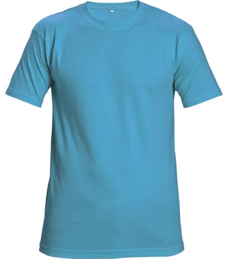 TEESTA tričko nebeská modrá S