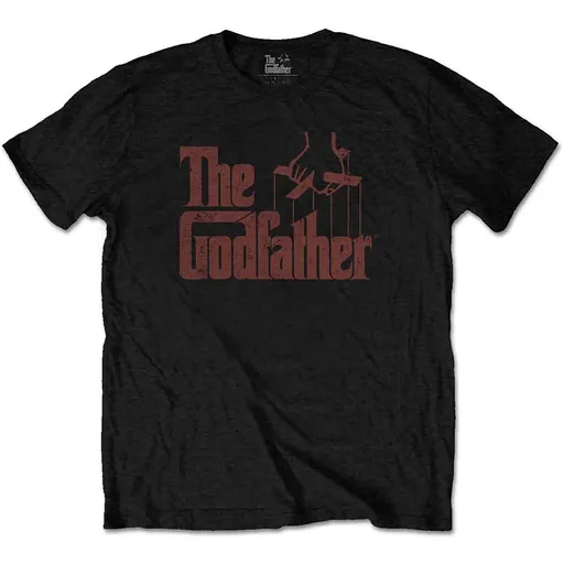 The Godfathers tričko Logo Brown Čierna XXL