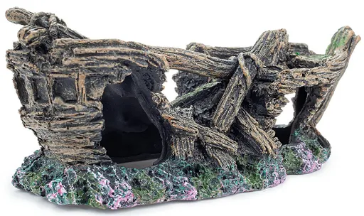 Happet Vrak lode 18cm - dekorácia do akvária
