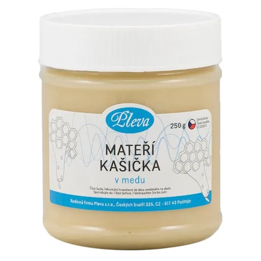 PLEVA Materská kašička v mede 250 g
