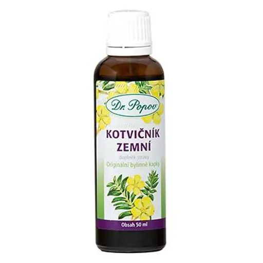 DR.POPOV Kvapky bylinné kotvičník zemný 50 ml
