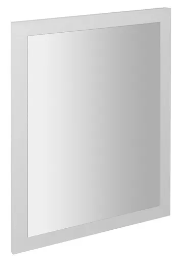 SAPHO - NIROX zrkadlo v ráme 60x80cm, biela lesk NX608-3030