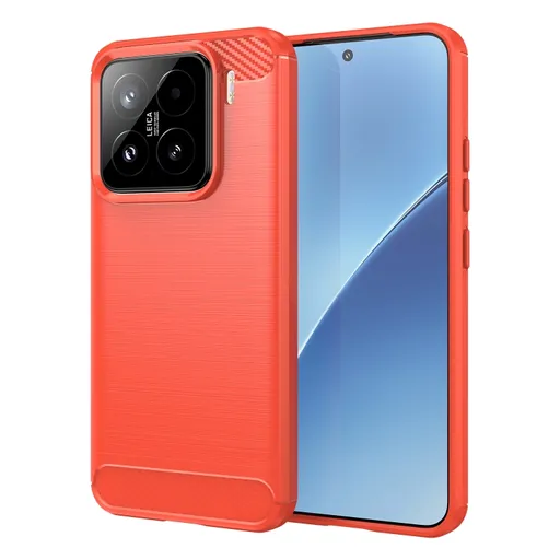 FLEXI TPU Ochranný kryt Xiaomi 15 červený
