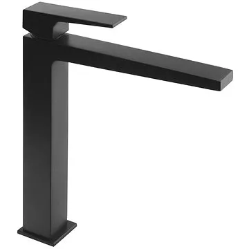 SAPHO DIMY stojančeková umývadlová batéria vysoká bez výpustu, čierna mat DM006BL