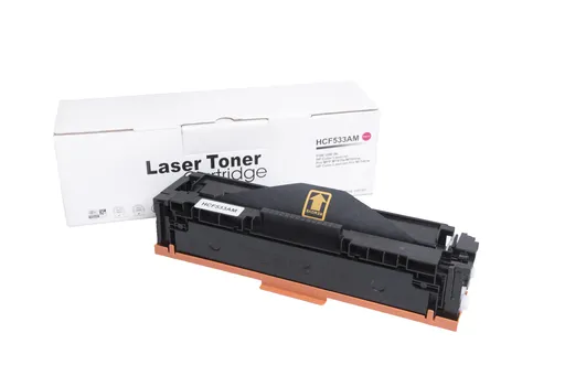 Kompatibilná tonerová náplň CF533A, 205A, 900 listov pre tlačiarne HP, purpurová