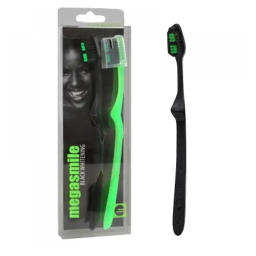 MEGASMILE Zubná kefka Black Whitening 2 kusy