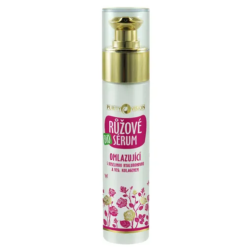 PURITY VISION Ružové omladzujúce sérum BIO 50 ml