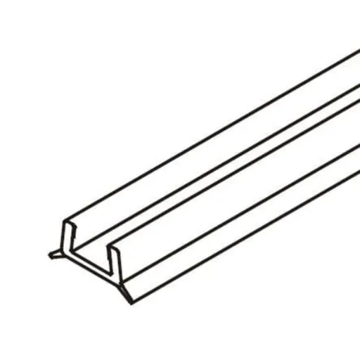 Náhradný diel spodný profil SAT TEX BB čierna NDSATTEXQBBC20100