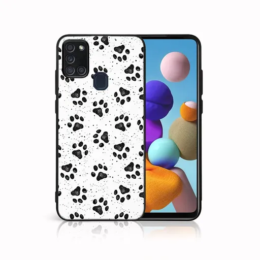 MY ART Ochranný obal pre Samsung Galaxy A21s PAWS (185)