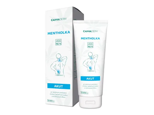 Cannaderm mentholka akut chladivá masážna emulzia 1x125 ml