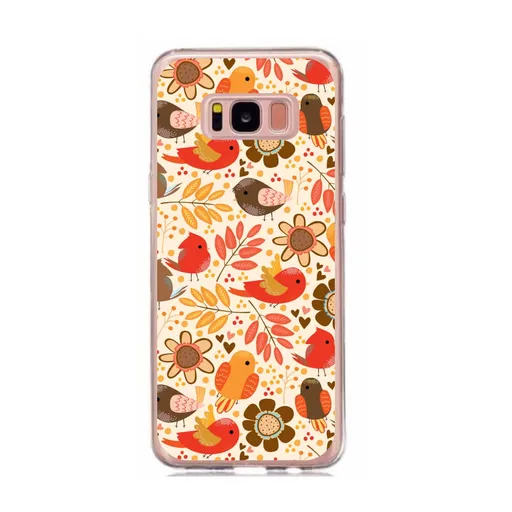 PROTEMIO MY ART obal Samsung Galaxy S8 BIRDS (004) (004)