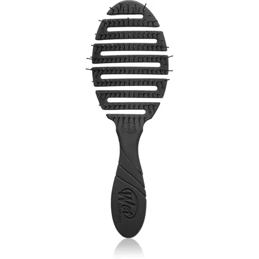 Wet Brush Flex Dry plochá kefa na vlasy Black 1 ks