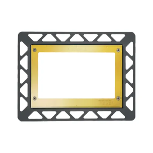 Tece Loop inštalačný rámček z plastu zlatá 9240648 9.240.648