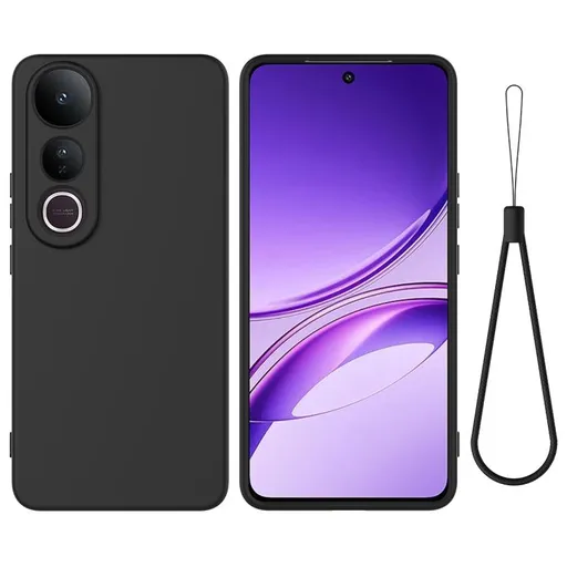 RUBBER Ochranný obal pre Vivo V50 Lite čierny