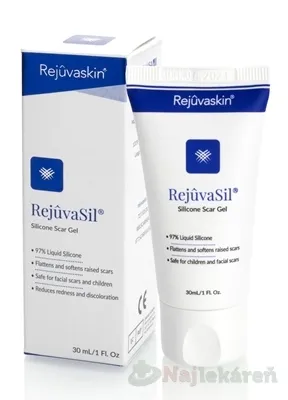 RejuvaSil silikónový gel na jazvy 30ml