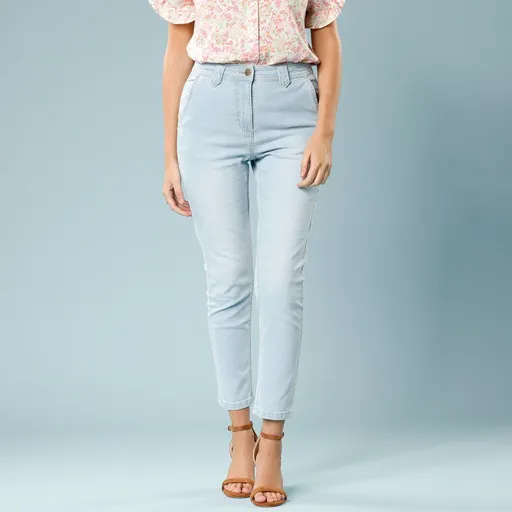 Džínsy mom pre nižšiu postavu