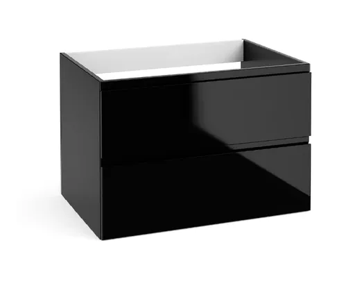 ArtDef Skrinka pod umývadlo MODUS BLACK D80 | 80 cm