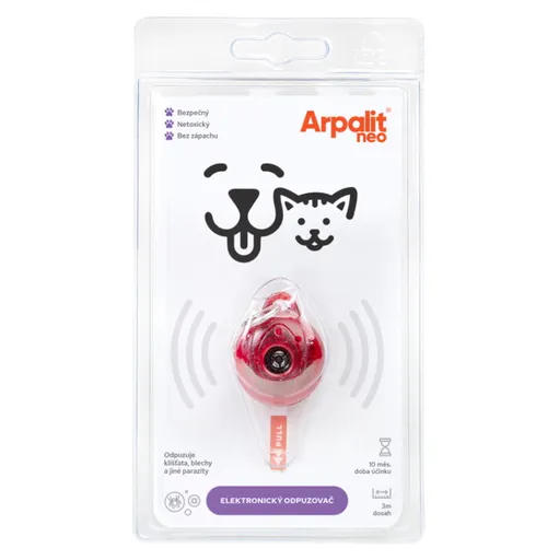 ARPALIT NEO Elektronický odpudzovač kliešťov pre psy a mačky 1 kus