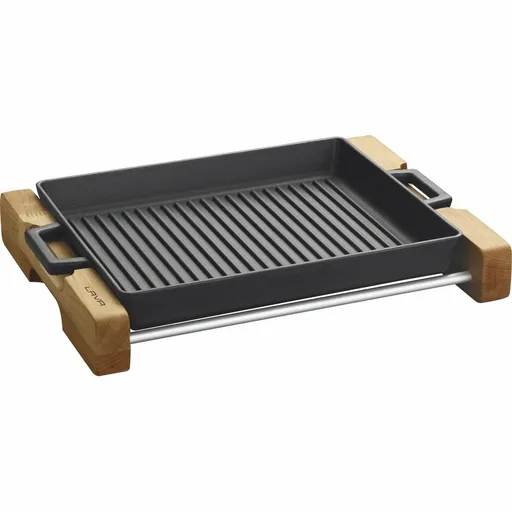 LAVA Metal Grilovacia platnička s podstavcom, 26 x 32 cm