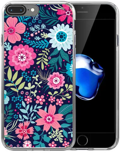 PROTEMIO MY ART kryt Apple iPhone 7 Plus / 8 Plus FLORA (038)