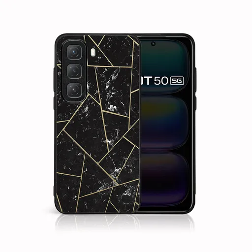 MY ART Ochranný kryt pre Infinix Hot 50 POLYGONAL (150)