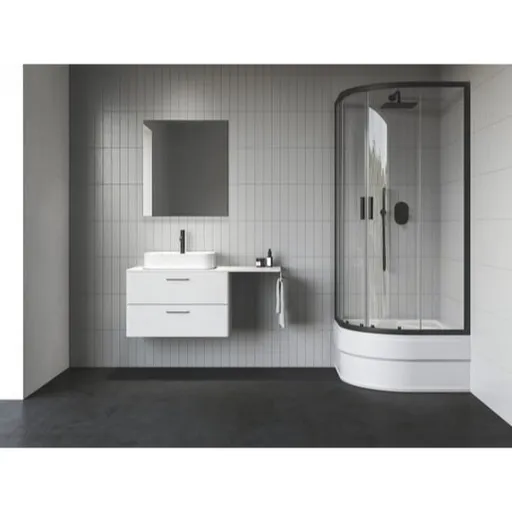 Ravak Blix II sprchový kút štvrťkruh 90x90 cm 3BM70340Z1