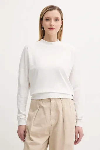 Bavlnené tričko s dlhým rukávom G-Star