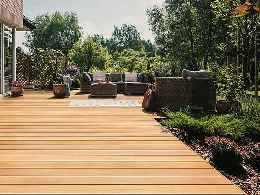 Terasové dosky GARAPA 21 × 145 × 3950 mm | ryhovaná / hladká