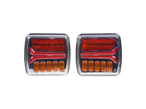 Dynamické blinkre LED CARCLEVER zadné 2 svetlá trl21led