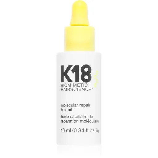 K18 Molecular Repair Hair Oil vyživujúci suchý olej pre poškodené a krehké vlasy 10 ml