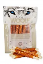 WOOLF pochúťka chicken and rawhide twister 100g