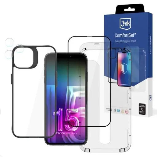 3mk Comfort Set 4 v 1 pre Apple iPhone 15 Pro