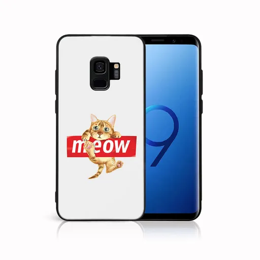 MY ART Ochranný obal pre Samsung Galaxy S9 MEOW (183)