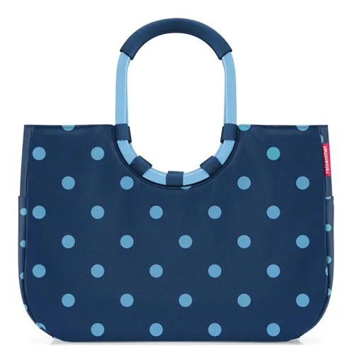 Dámska taška Reisenthel Loopshopper L Frame Mixed Dots Blue