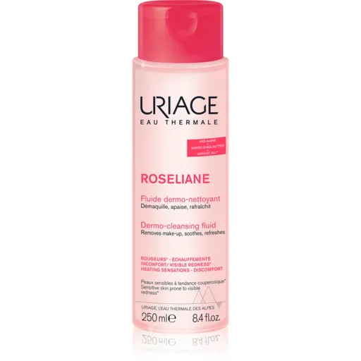 Uriage Roseliane Dermo-Cleansing Fluid čistiaci fluid na upokojenie pleti 250 ml